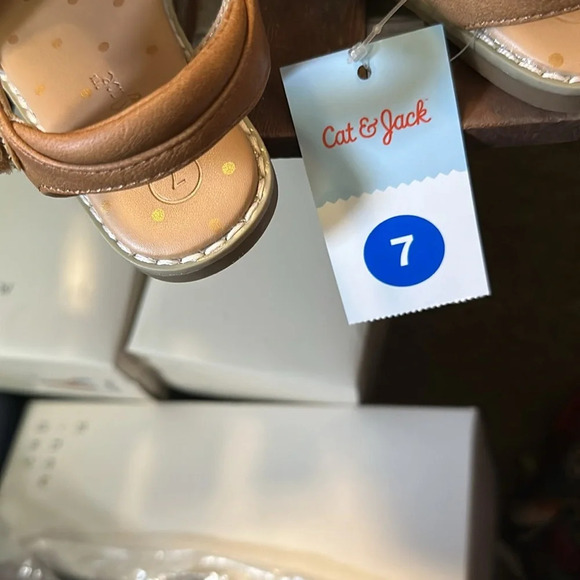 Cat and Jack size 7 toddler/baby sandals. New with tags - Picture 7 of 7